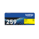 Brother TN-259 Yellow Toner for HL-L8240 MFC-L8390 