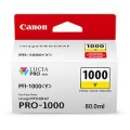 Canon PFI-1000 Pigment Ink for PRO-1000 Yellow