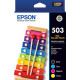 Epson C13T09Q692 Value Pack Ink Set 4 X 503 for WF2960 XP5200