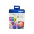 Brother LC133CL3PK Standard Colour Ink 3-Pack (600 pages each)