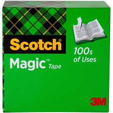 SCOTCH Magic Tape 19mm x 25M pack of six
